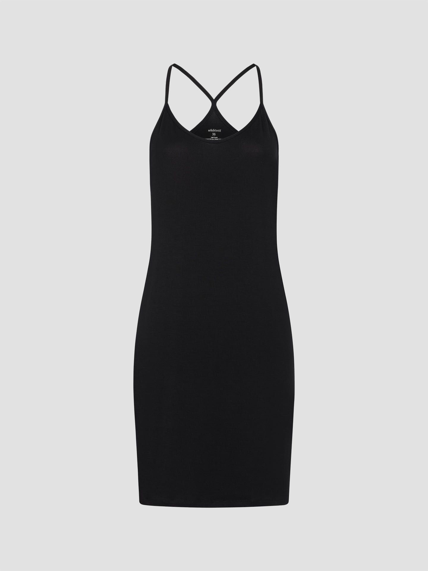 Light Touch Trägernachthemd schwarz 5